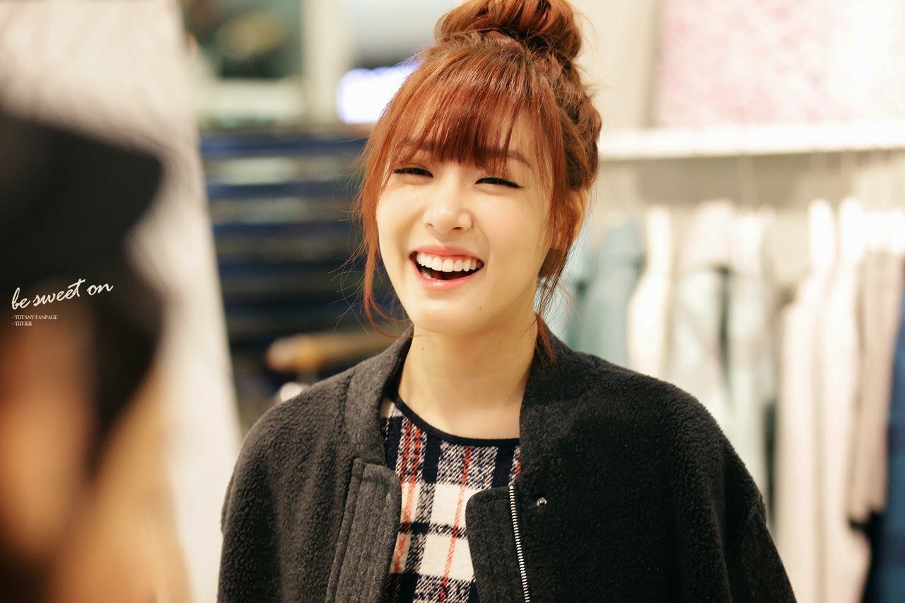 9 Photos That Show Off Girls' Generation Tiffany's Adorable Eye Smile -  Koreaboo