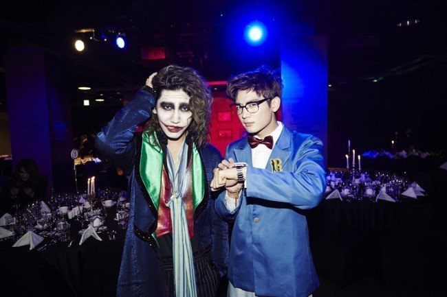 Changmin, Minho at SM Halloween Party 2014