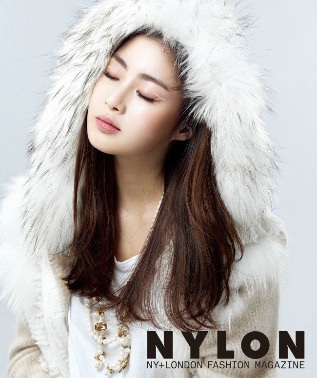 Kang Sora for Nylon Dec 2014