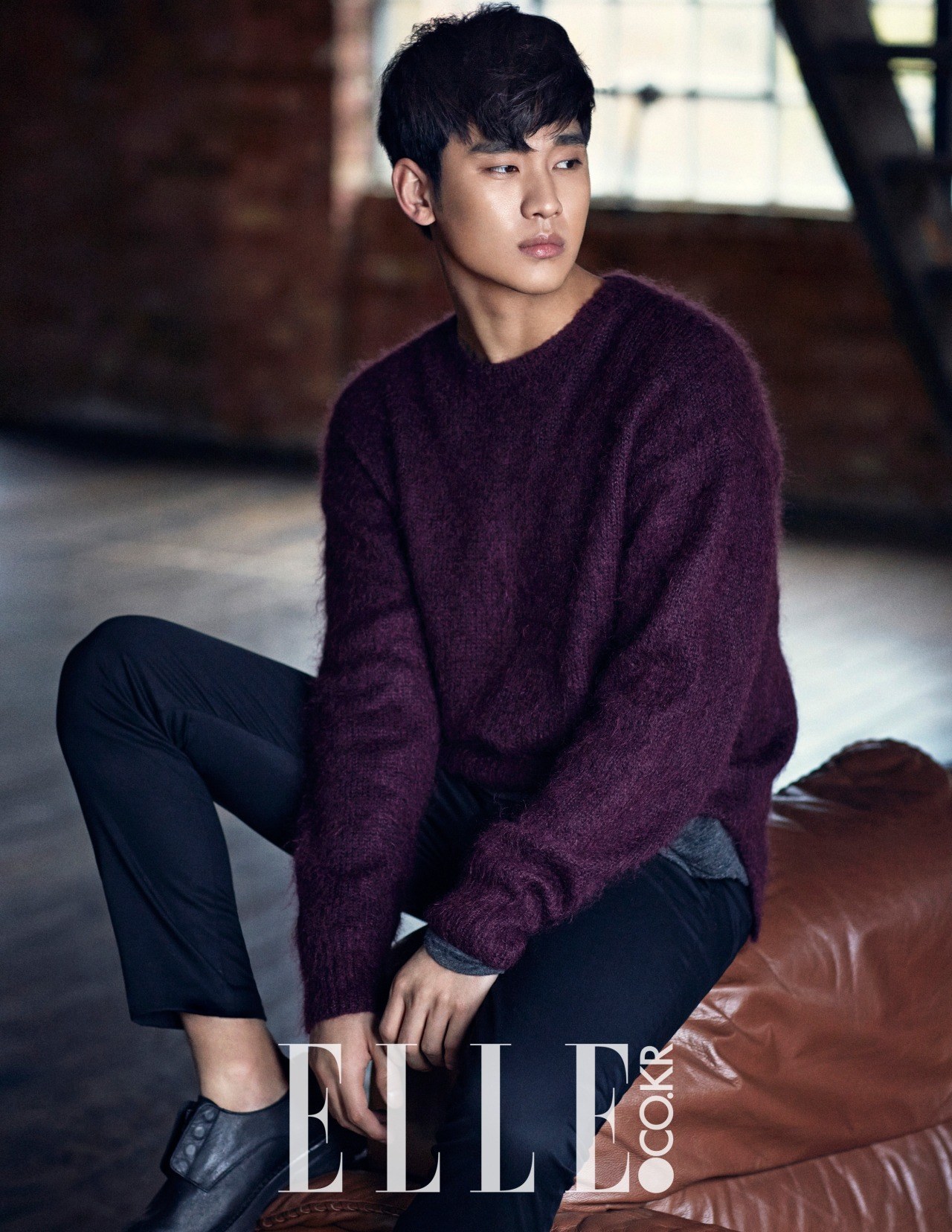 Kim Soo Hyun shows his manly charm on the cover of “Elle” pic