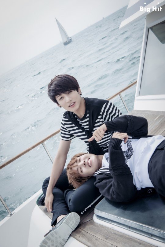 BTS are charming tourists and sailors in B-cut photos from