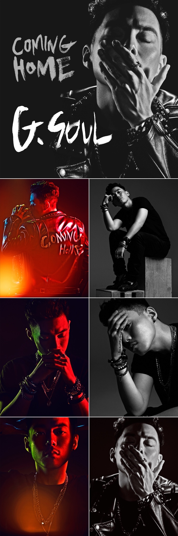 Naver Music releases additional concept images for G.Soul's debut EP