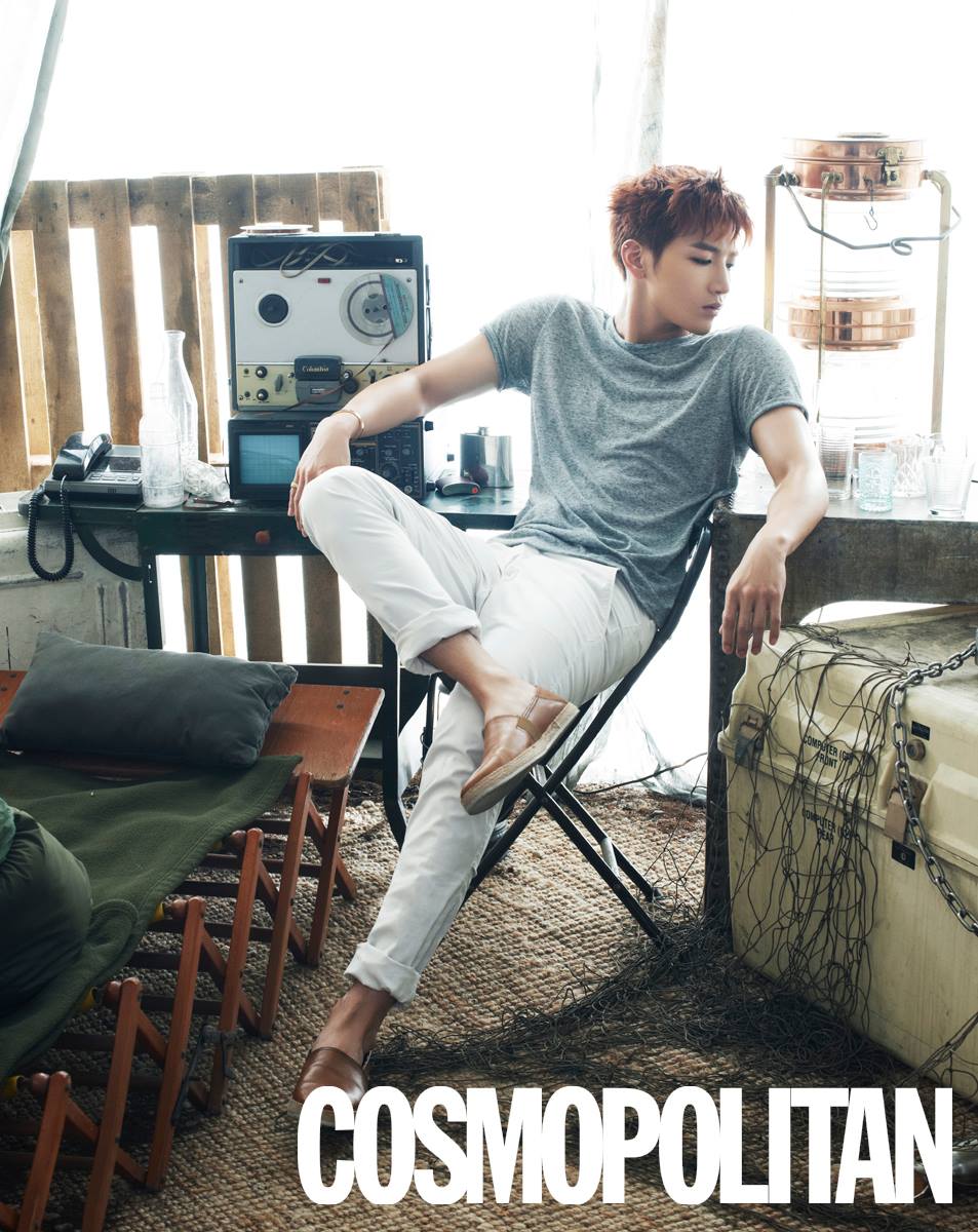 2PM Jun.K Cosmopolitan May 2015