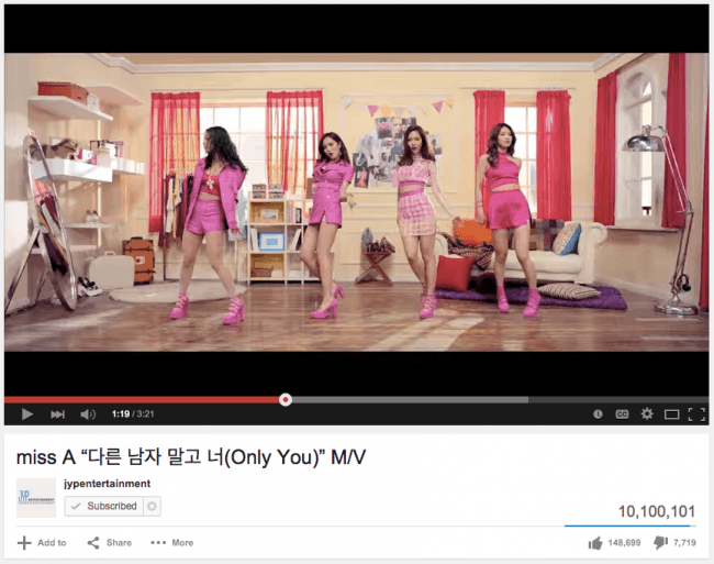 miss a only you 10mill