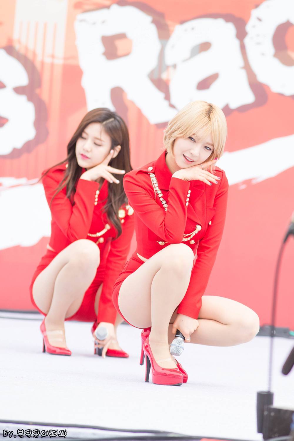 11 Photos Of Aoa Choa In New Hot Red Outfit