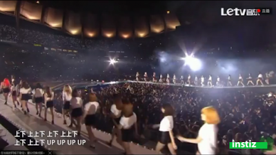 Screenshot of T-ARA's stage uploaded by original poster