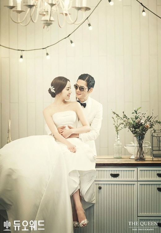 g.o.d's Joon Park unveils his beautiful bride and wifetobe in prewedding photoshoot