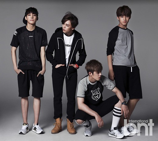Hip-Hop Team (L to R): Wonwoo, Vernon, S.Coups, Mingyu