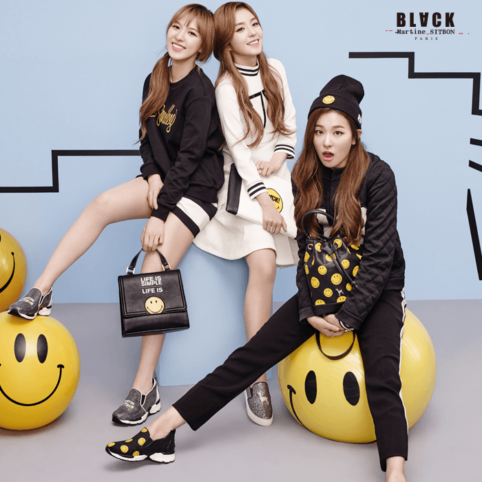 Red Velvet shows off their stylish flair as the models of Black Martine  Sitbon for GRAZIA