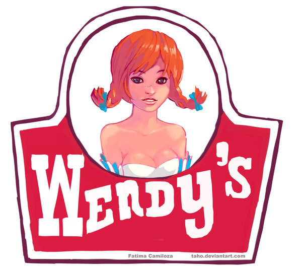 Image: Wendy's Logo by Taho @ Deviantart