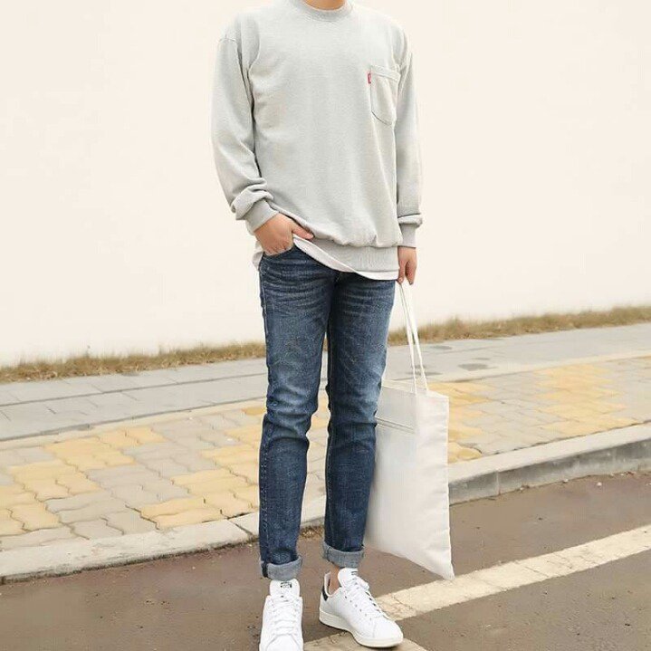 korean casual outfit for male