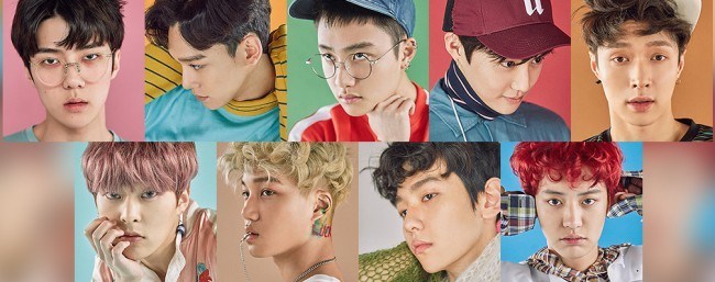 Image: EXO image concept for "Lucky One" track / SM Entertainment