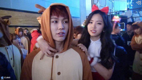 BTOB and Apink - groups that are close but are not suspected of dating - Instiz - http://www.instiz.net/pt/3969078    