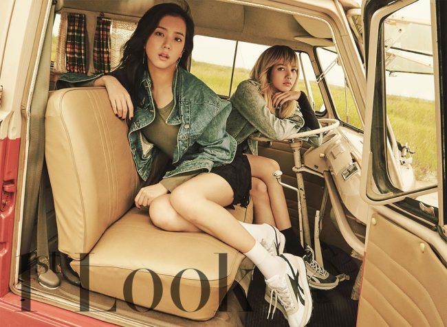 Mansión en prisión BLACKPINK x 1st Look magazine photoshoot with Reebok - Koreaboo