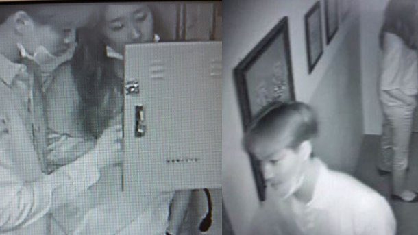 Kai and Krystal captured at an escape game cafe