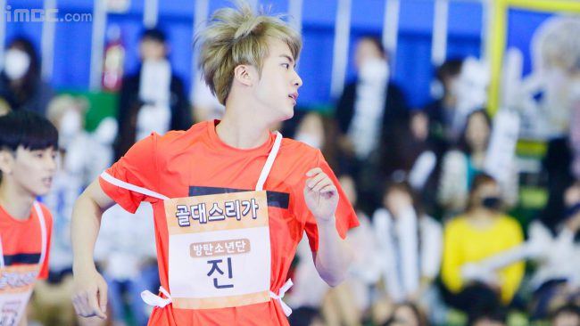 Jin Behind the Scenes Idol Athletics