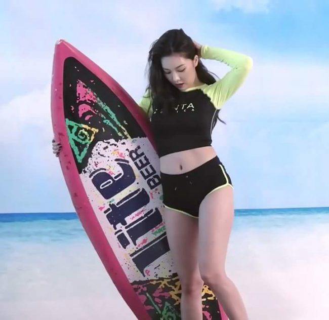 Hyuna Swimsuit Photoshoot
