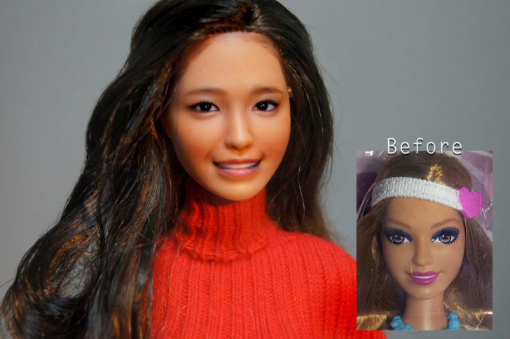 Image: Barbie Doll transformed into AOA member Seolhyun / Bada