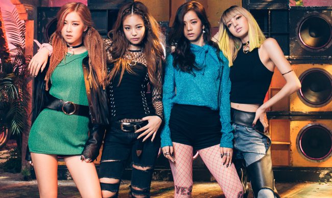 BLACKPINK debuted in August this year with title tracks "Boombayah" and "Whistle"