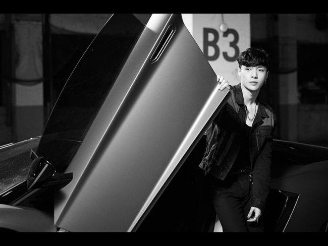 EXO Lay concept photo from his solo track "What U Need" / Image Source: SM Entertainment
