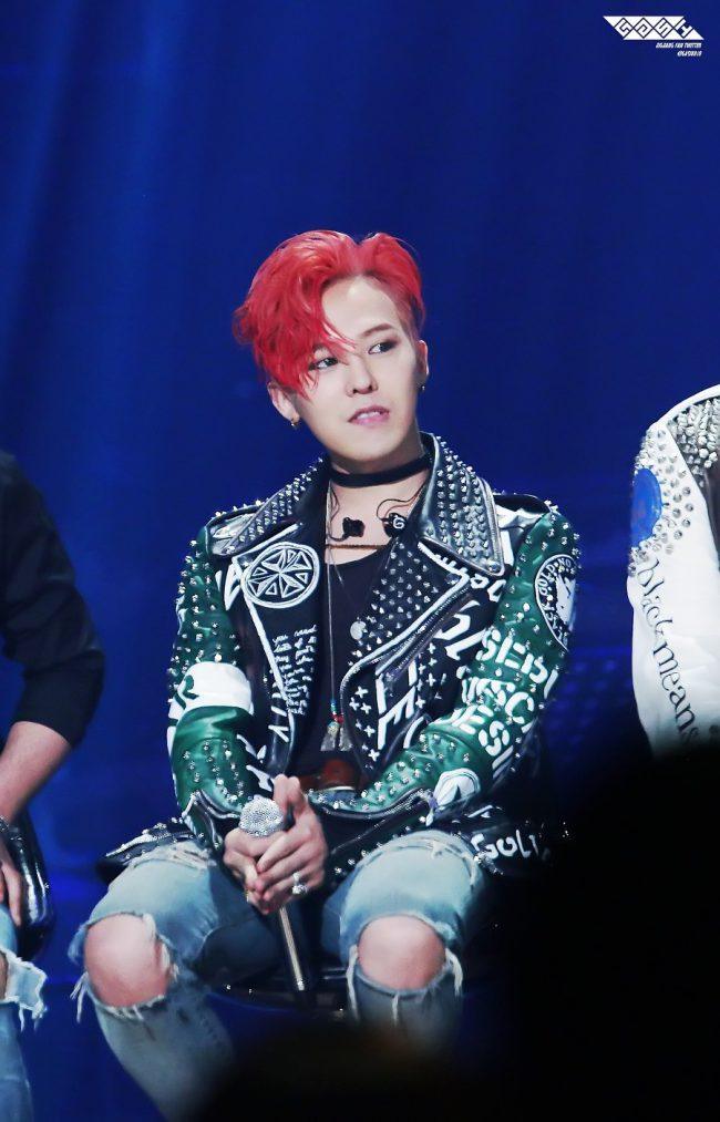 g dragon orange hair