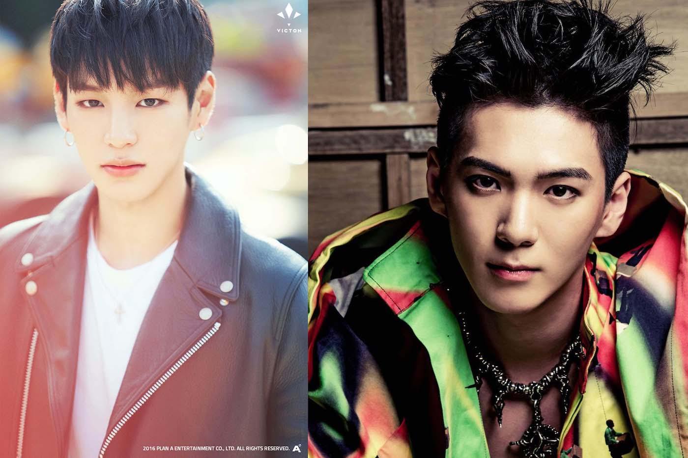Heo Chan of VICTON (left) and Heo Jun of MADTOWN (right) are brothers! Both siblings are 