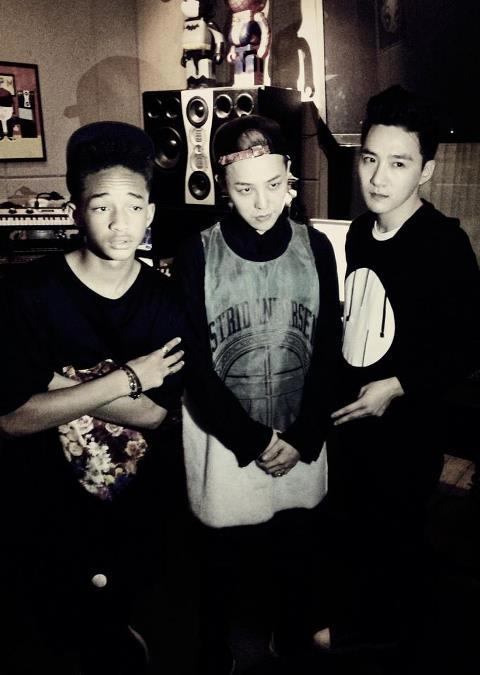 with Jaden Smith #bigbang #taeyang #dongyoungbae #jadensmith #summersonic