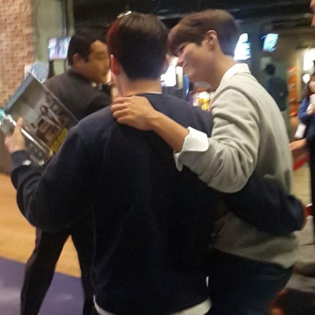Bogum is obviously fond of his manager.