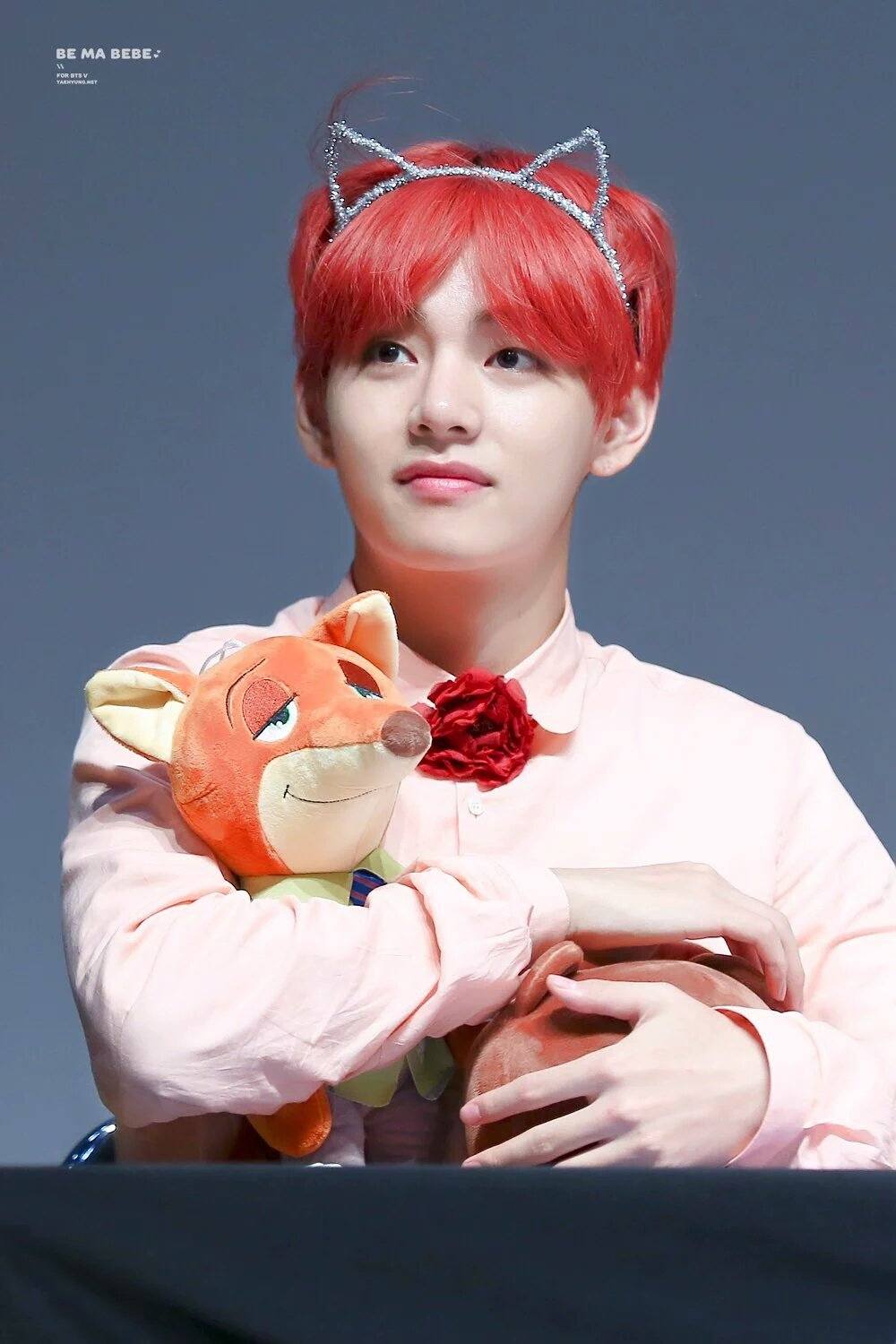 bts with stuffed animals