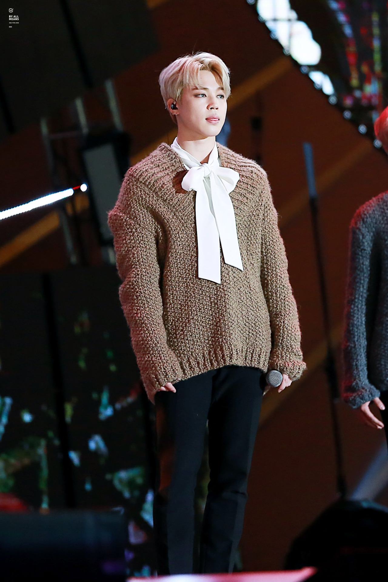 jimin wearing sweater