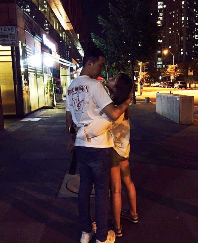 Bewhy and girlfriend on a sweet date.