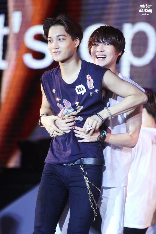 Taemin And Kai Kiss