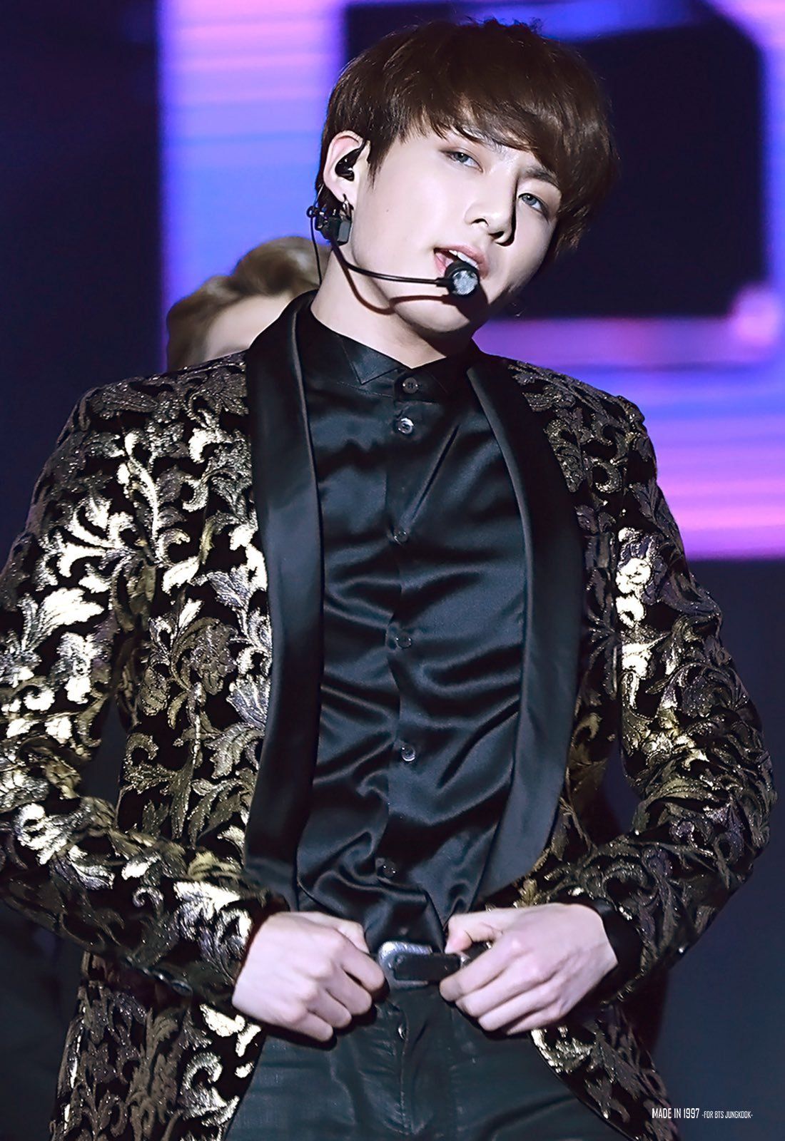 BTS Jungkook's Shirt Once Nearly Exploded On Stage Mid ...