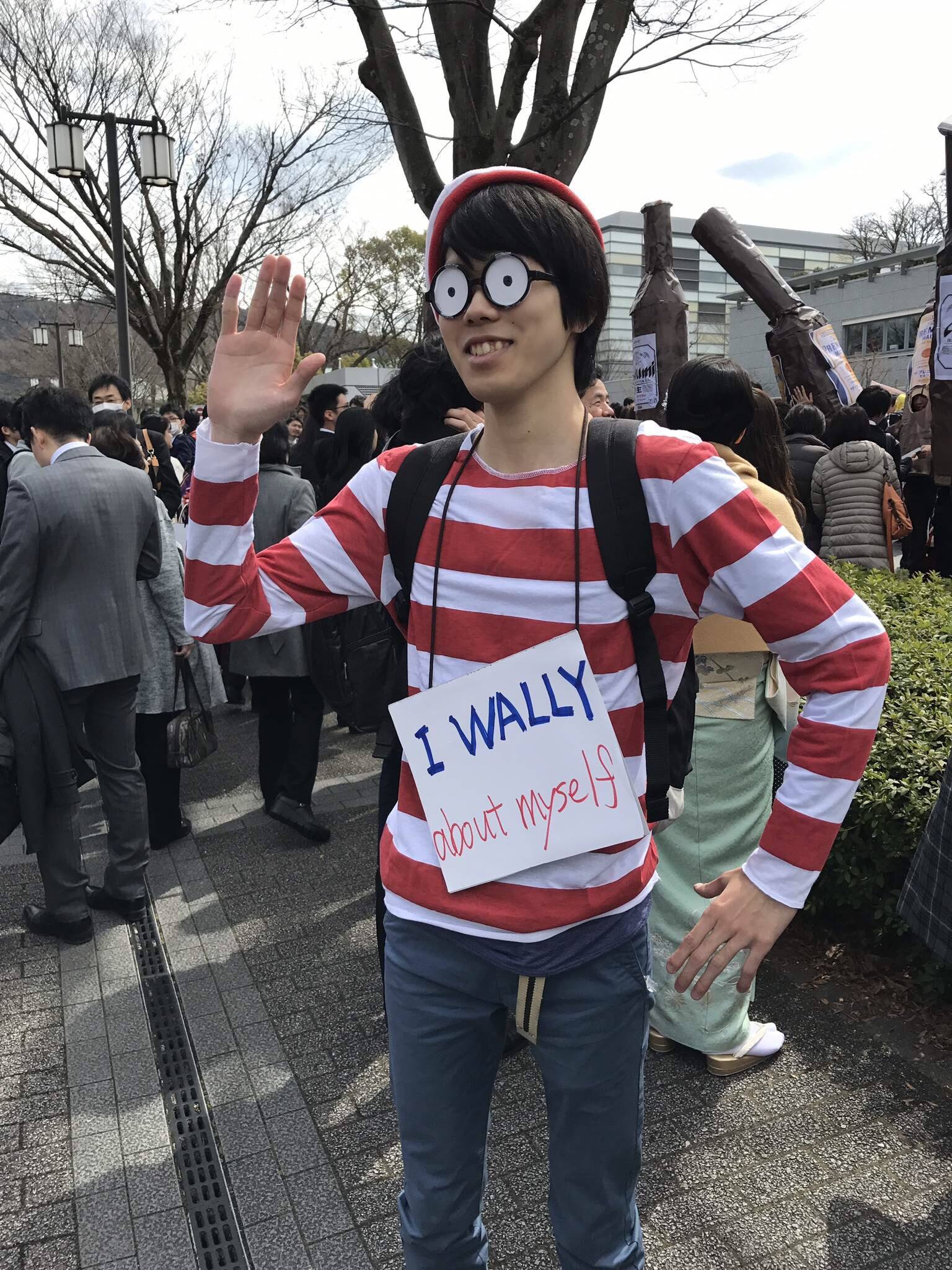 Japan’s "Wally" even showed up for the event. 