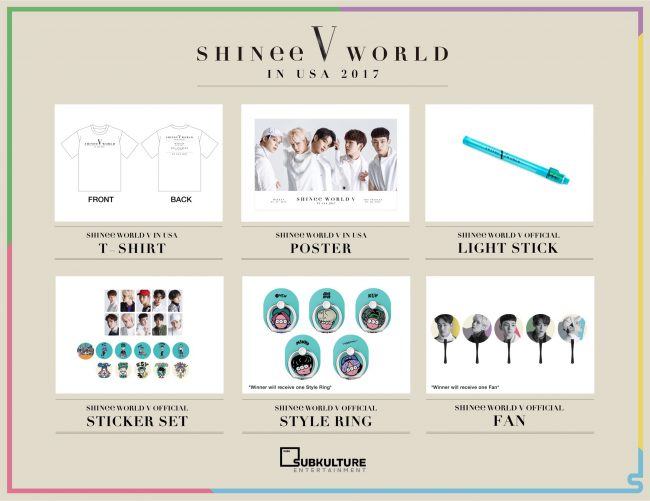 Giveaway Win A Pair Of Tickets To Shinee World V In Usa 17 Koreaboo