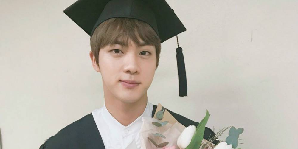 Bts S Jin Greeted His Fellow Graduate Students In This Heartfelt Video Koreaboo