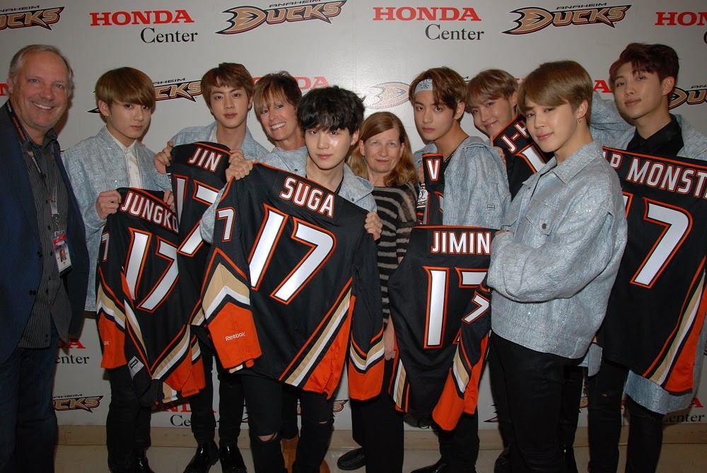 BTS Received Customized Jerseys From 