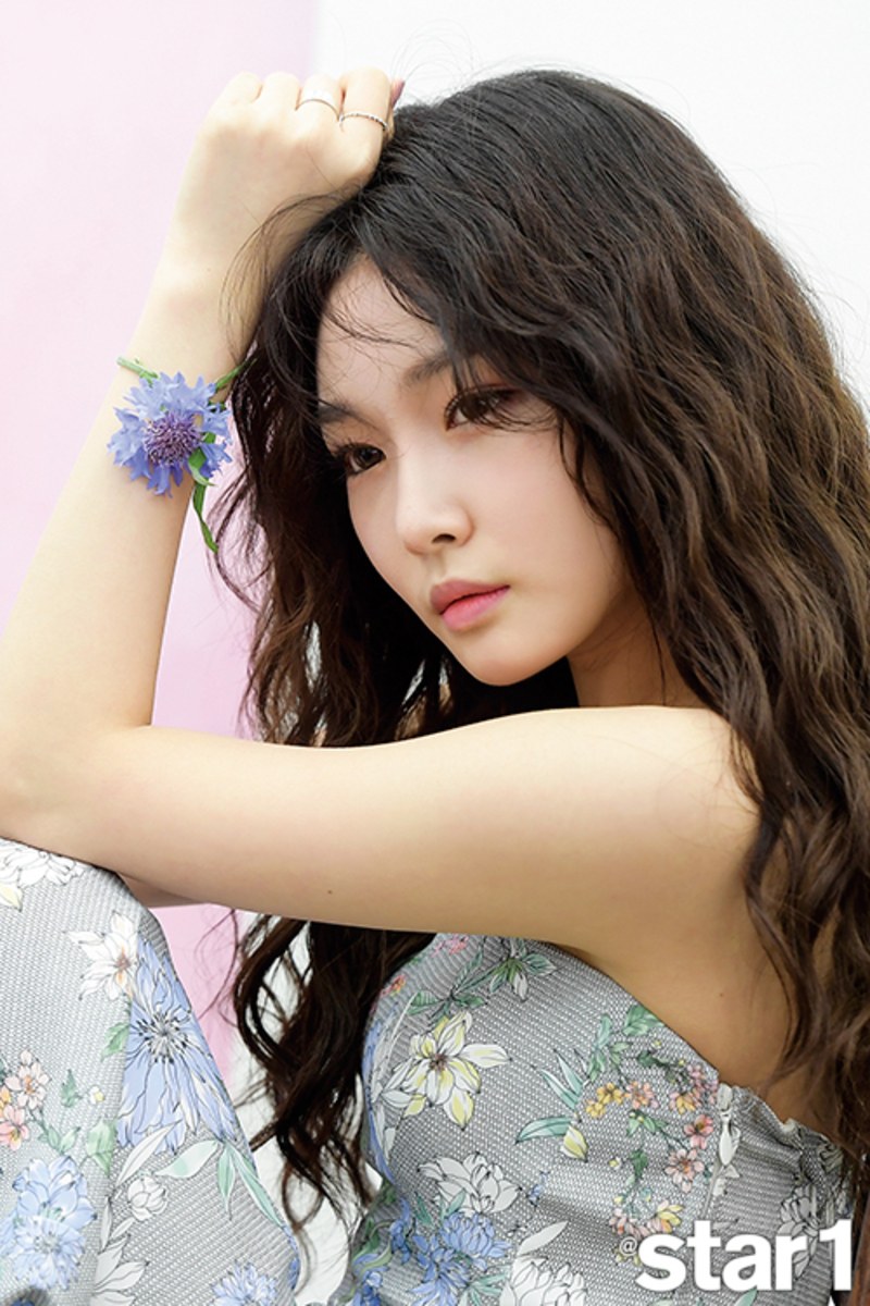 Kim Chungha is in latest photoshoot for Star1