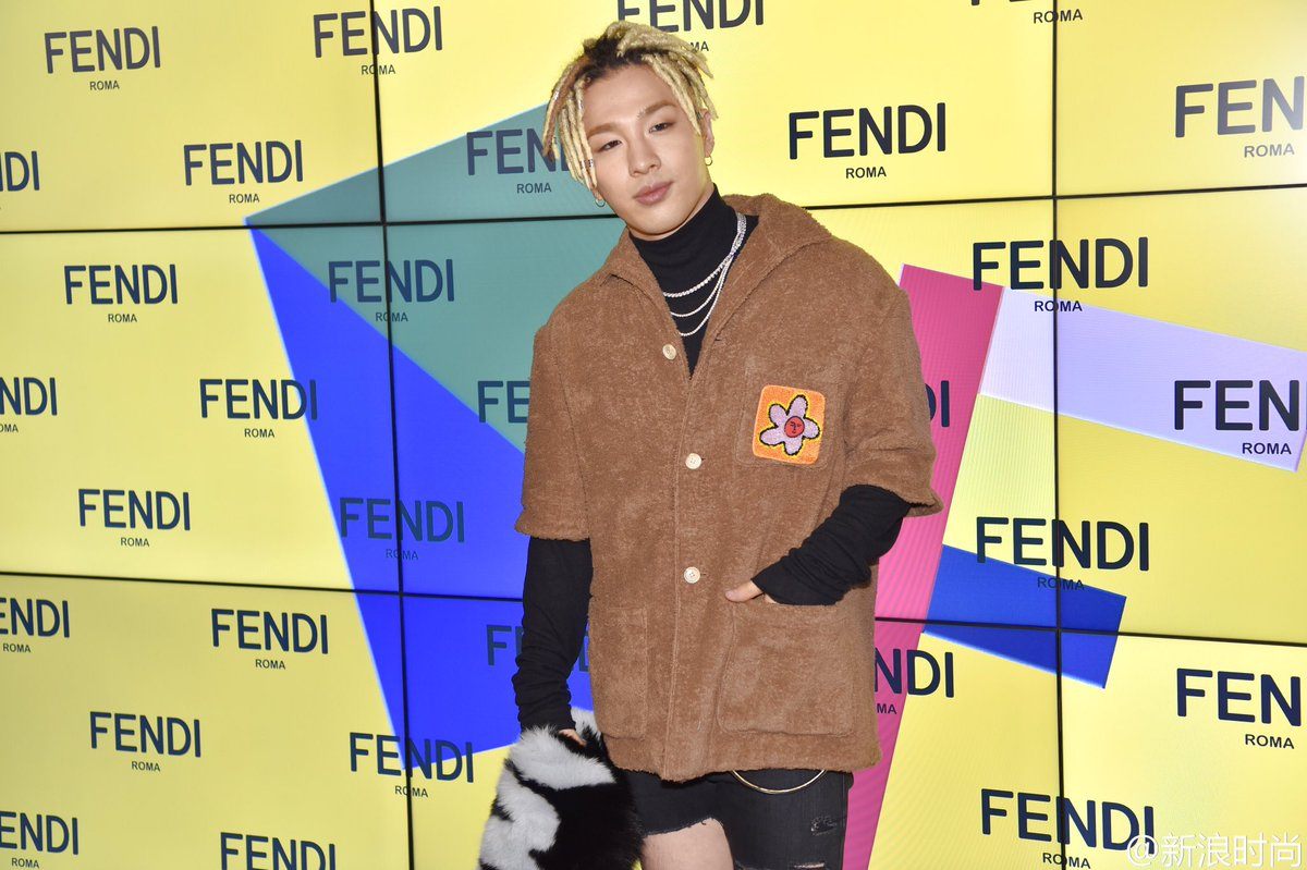reference Automatisering mangel Luxury Italian Brand Fendi Collaborates with Taeyang For New Collection -  Koreaboo
