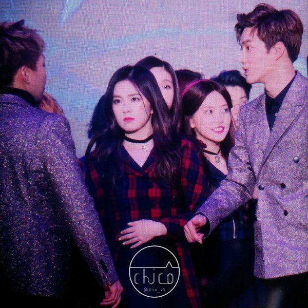 Irene Is The Only Girl Who Is Not Fazed By Exo S Good Looks Koreaboo