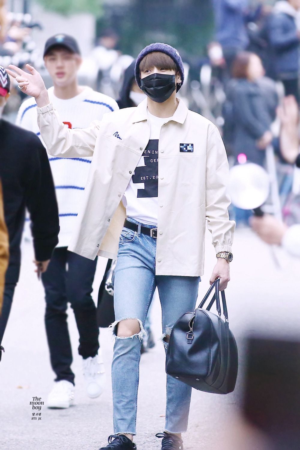 jungkook white sweater