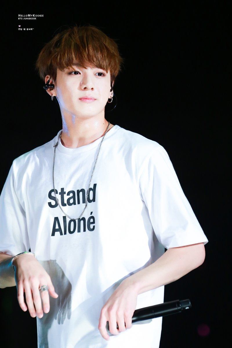 Literally Just 57 Photos Of BTS Jungkook In A White T-Shirt - Koreaboo