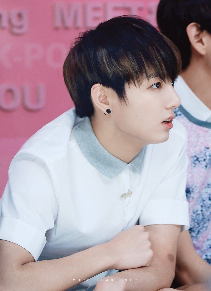 Literally Just 57 Photos Of BTS Jungkook In A White T-Shirt - Koreaboo