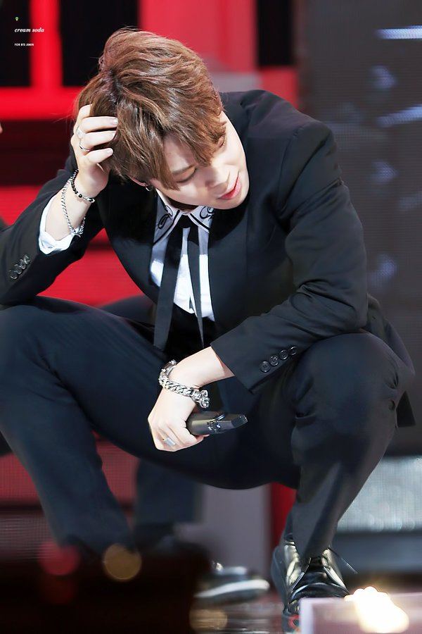 32 Photos That Show BTS Jimin Always Sits Exactly The Same All The Time