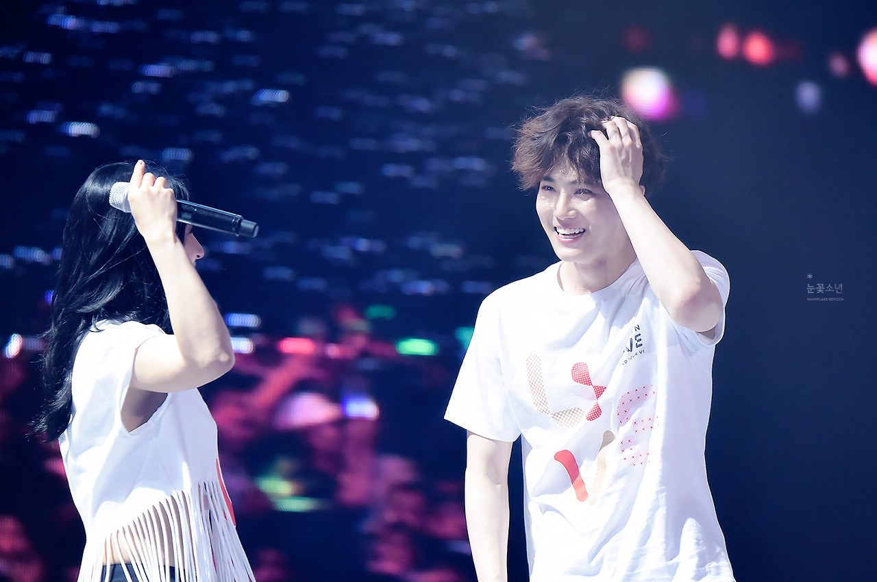 Boa Laughs Out Loud At Suho S Messy Hair Koreaboo