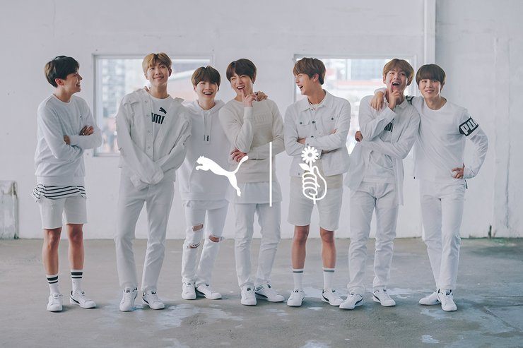 bts collaboration with puma