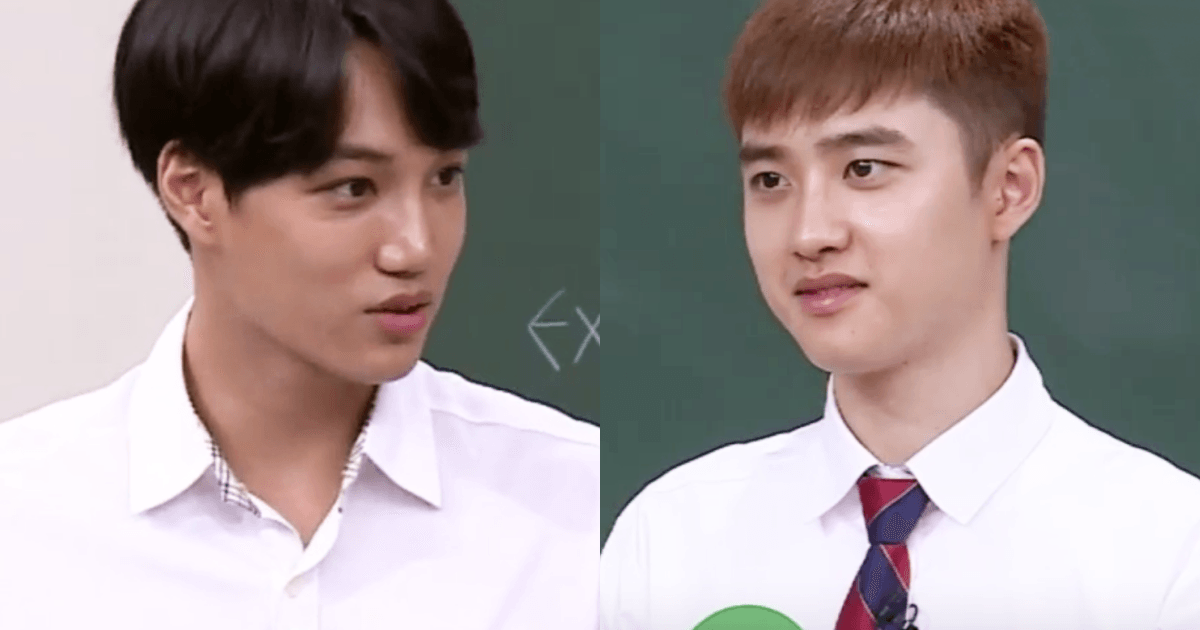 Kai Refused To Be Friends With D.O At The Beginning Of EXO ...