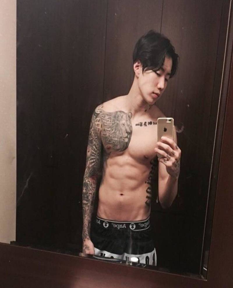 Jay Park bares his greased-up chiseled abs in photoshoot with