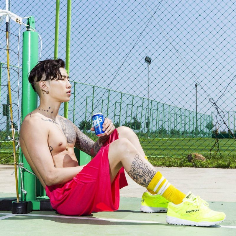 Jay Park bares his greased-up chiseled abs in photoshoot with