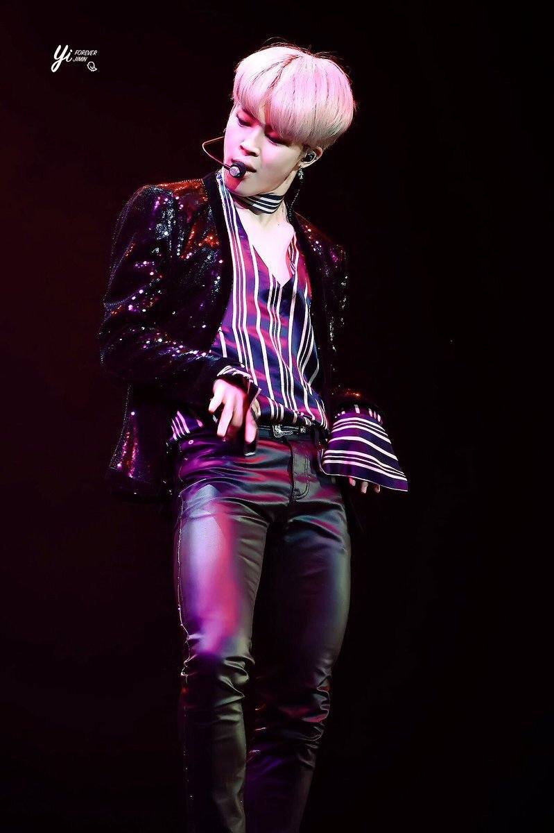 22 Pictures You Have To See Of BTS Jimin In Leather Pants - Koreaboo